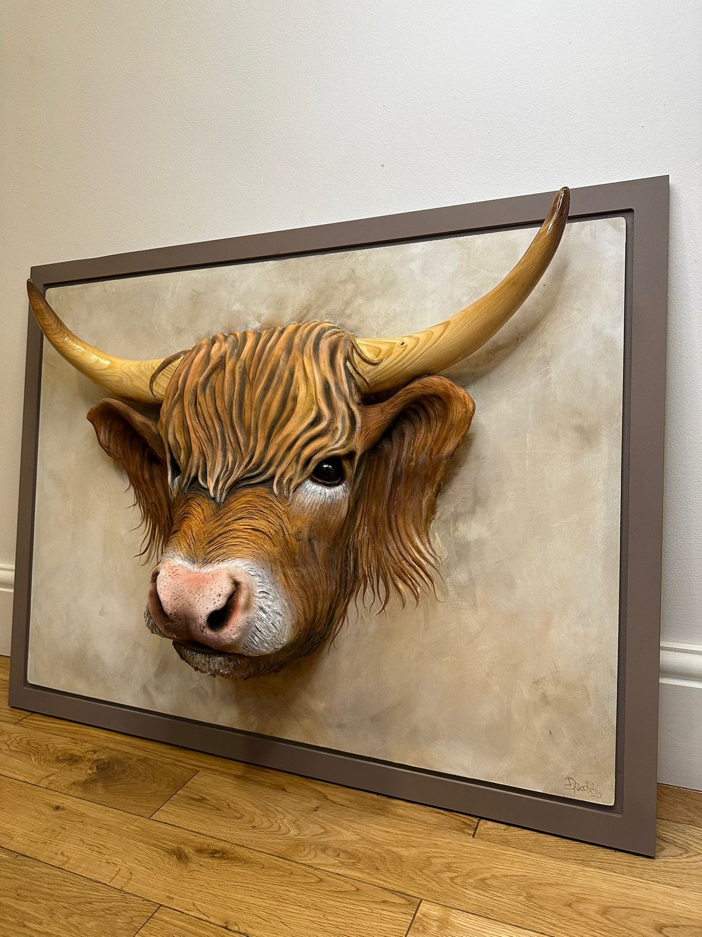 Highland Cow Original Artwork