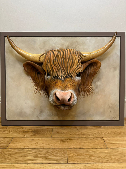 Highland Cow Original Artwork
